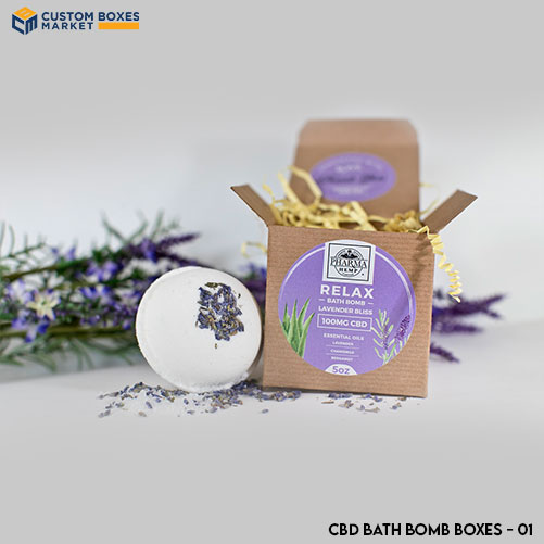 CBD Bath Bomb Boxes